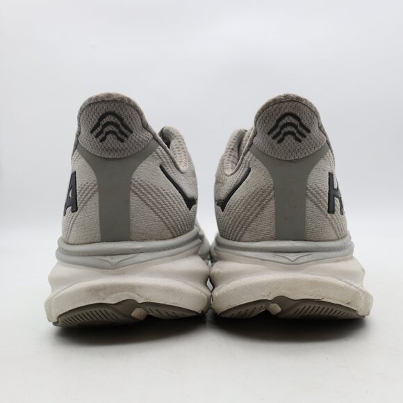 Hoka One One Clifton 9 Mens Size 11 D Harbor Mist Gray Running Athletic Sneakers - Picture 5 of 10